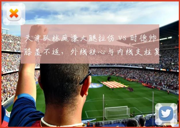 天津队林庭谦大腿拉伤 vs 时德帅膝盖不适，外线核心与内线支柱复出时间对比